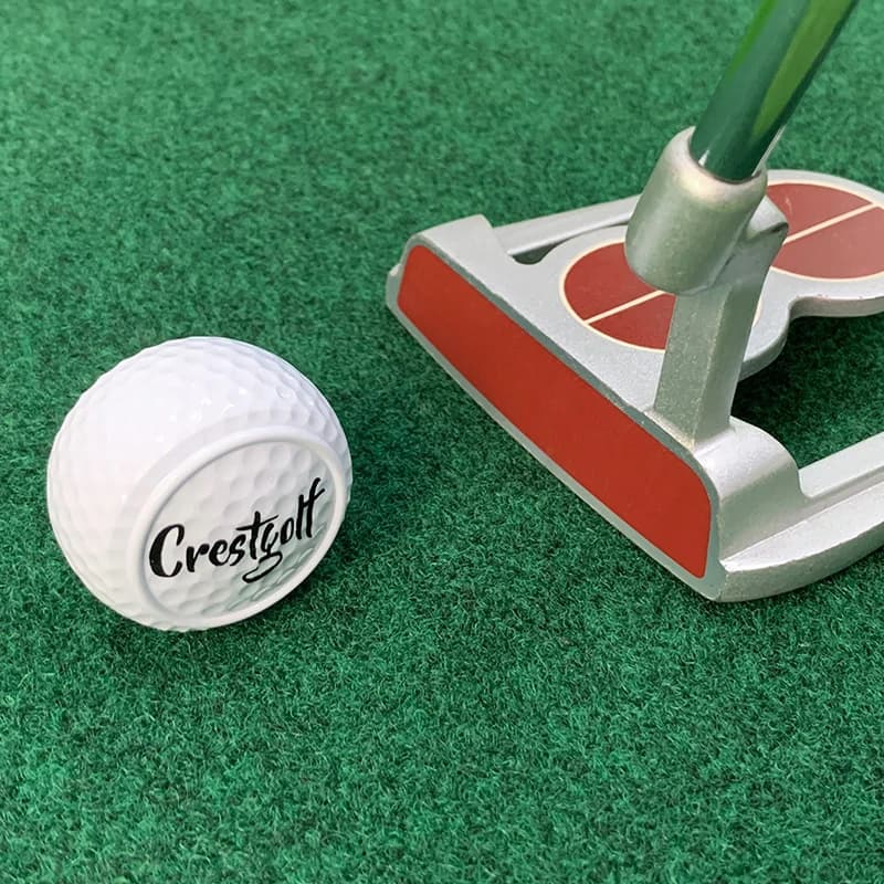 1Pcs Flat Golf Training Balls Flat Shape Golf Ball Two Layer Driving Balls Golf Practice Balls For Swing PutterHot