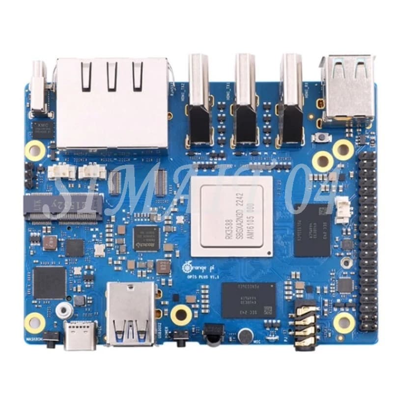 Pi 5 Plus 32GB RAM Computer a Scheda Singola RK3588 Modulo PCIe WiFi-BT Esterno SSD M2.0