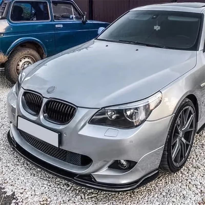 Auto Paraurti Anteriore Splitter Lip Spoiler Diffusore Protezione Della Copertura Del Corpo Kit Per BMW E60 E61 525i 528i 530i 535i 540i M Sport 2005-2010