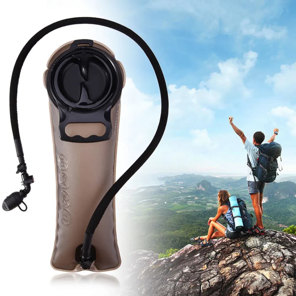Sport TPU Water Bladder 2L 2.5L 3L con 100CM Drinking Pipe versione professionale zaino per l'idratazione borsa per l'acqua ciclismo AVA256