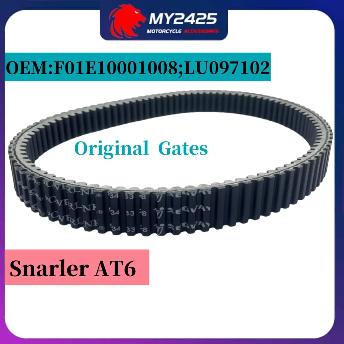 934x33x28 F01E10001009 CVT Cinghia di Trasmissione Per Segway Snarler SGW570F ATV570 ATV 570 F01E10001008 ATV6 S&L Motore Cancello Originale