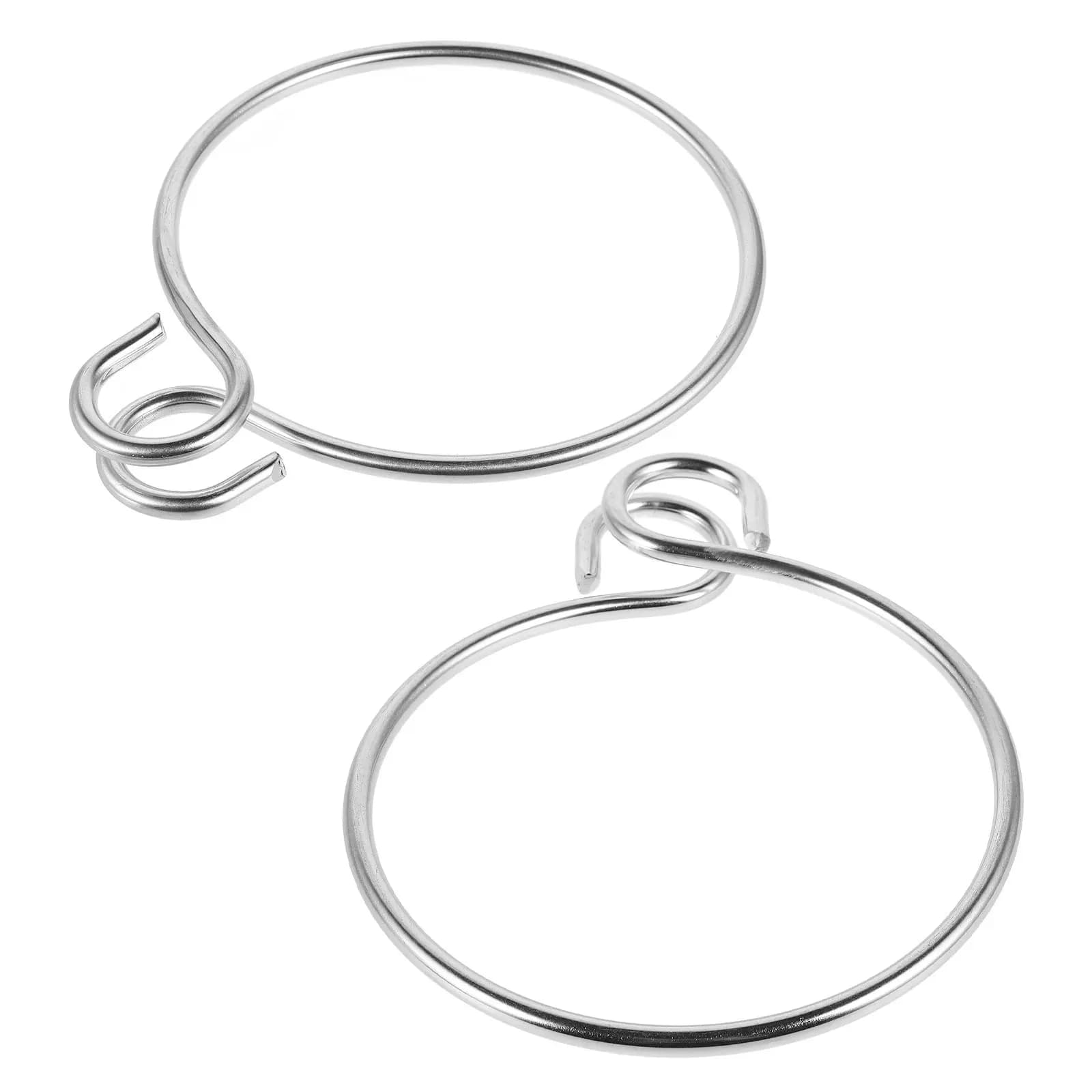 2 Pezzi Anello di Recupero Ancora per Yacht in Acciaio Inossidabile, Dispositivo di Assistenza Ancora Marina Resistente per Ancoraggio Sicuro di Imbarcazioni
