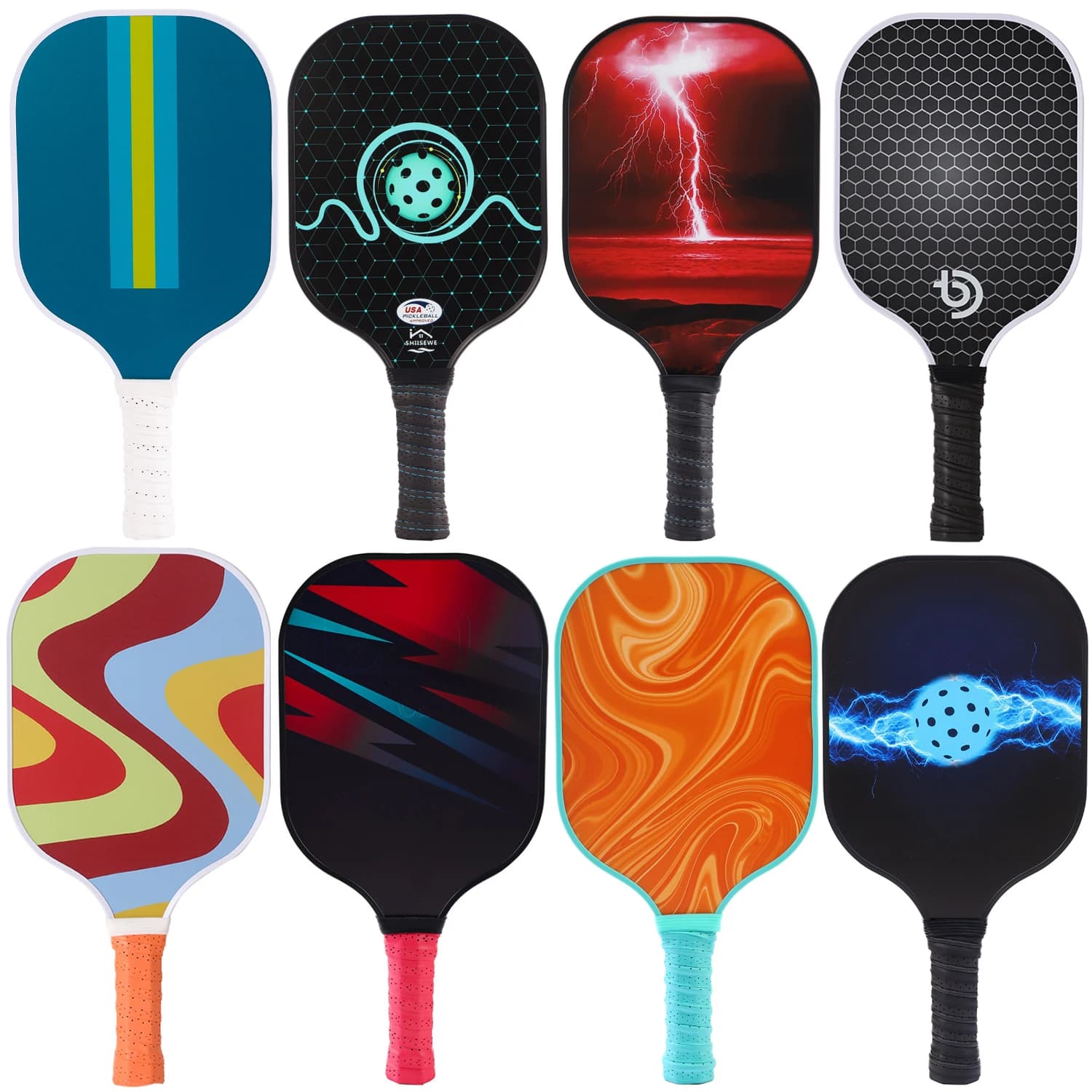 Pickleball Paddles USAPA approvato Graphite Pickleball Set racchette Beach Tennis sport Outdoor Pickleball racchetta Cricket Ball