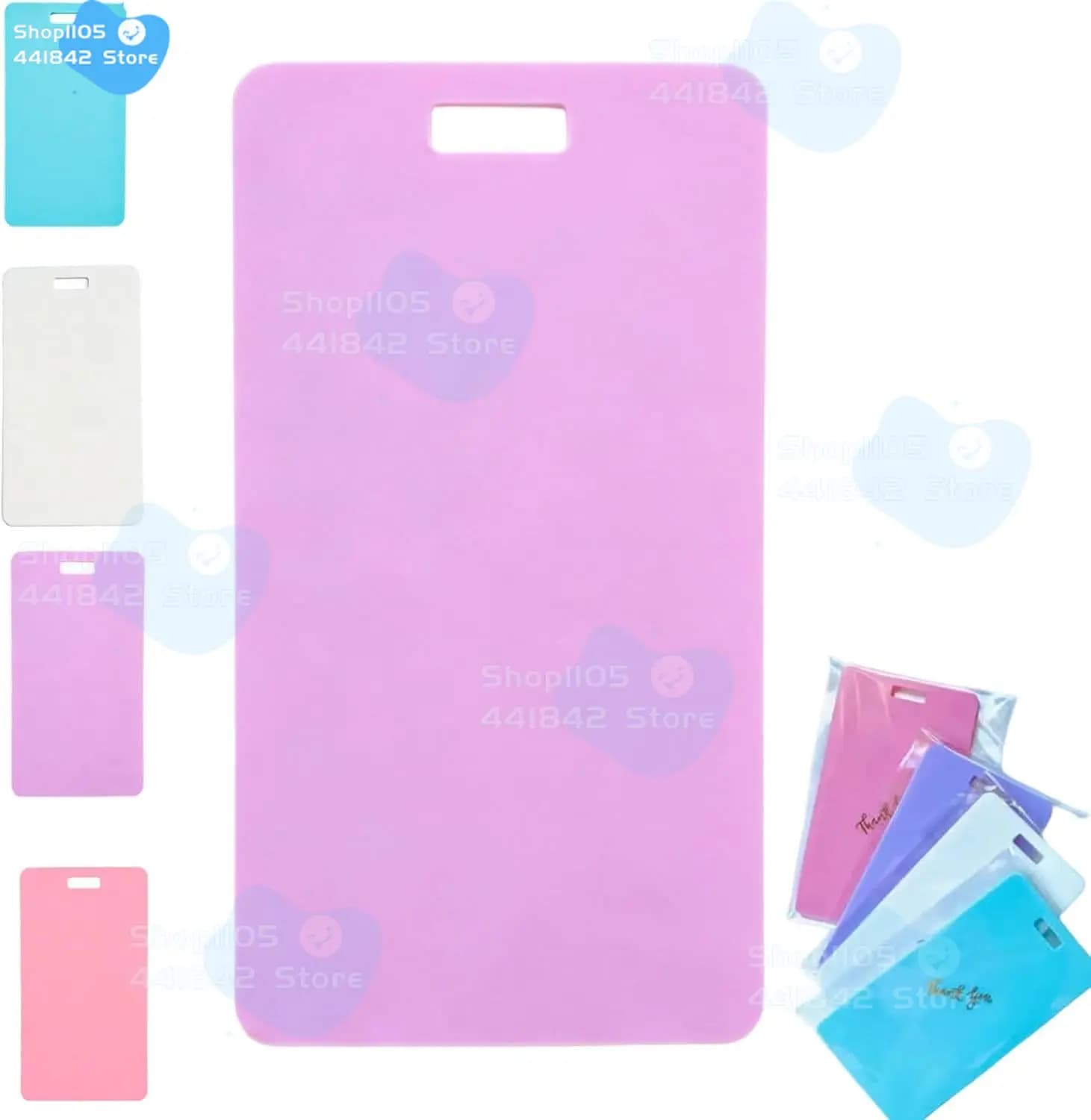 Porta Badge per Infermieri con Blocco Note Cancellabile in Silicone, Verticale e Orizzontale, Scrivi e Cancella