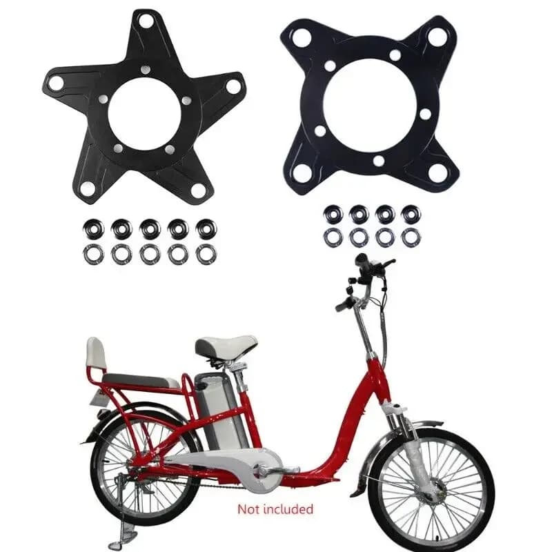 Bafang Ebike Bbs01 Bbs02 Anello adattatore Spider motore centrale per bici 104bcd/130bcd Catena R8b2 Anello catena per bicicletta elettrica MTB