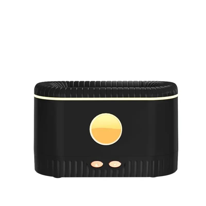 Nuovi prodotti: Diffusore di oli essenziali, umidificatore, luce ambientale per ufficio, casa, hotel, macchina per aromaterapia con fiamma e grande nebulizzazione.