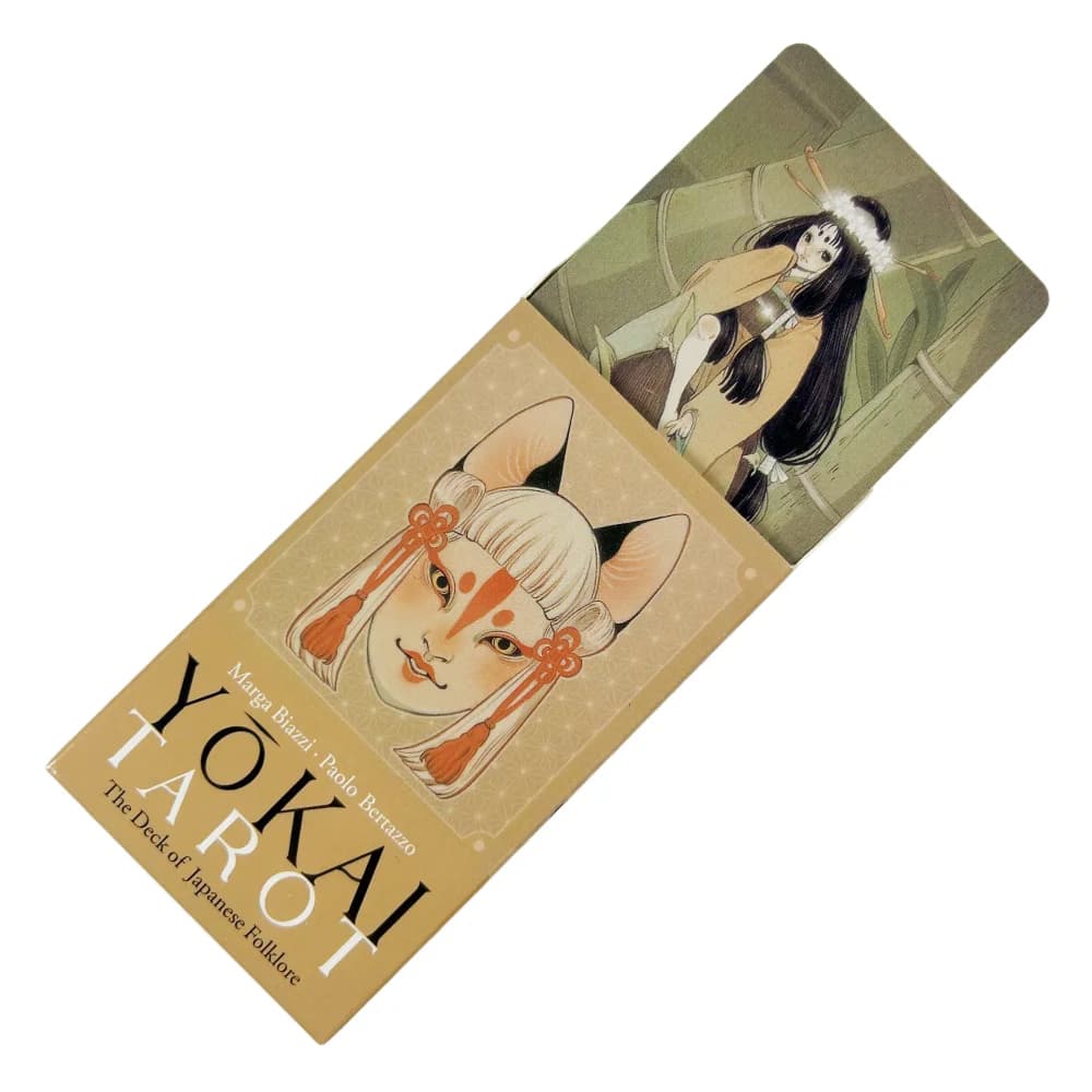 Mazzo di Carte dei Tarocchi Yokai, 78 Carte Ispirate alla Folklore Giapponese, Edizione in Inglese per Divinazione e Visioni