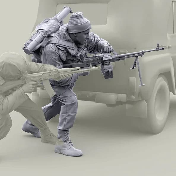 Kit modello in resina 1/35 incolore e autoassemblato A-2190