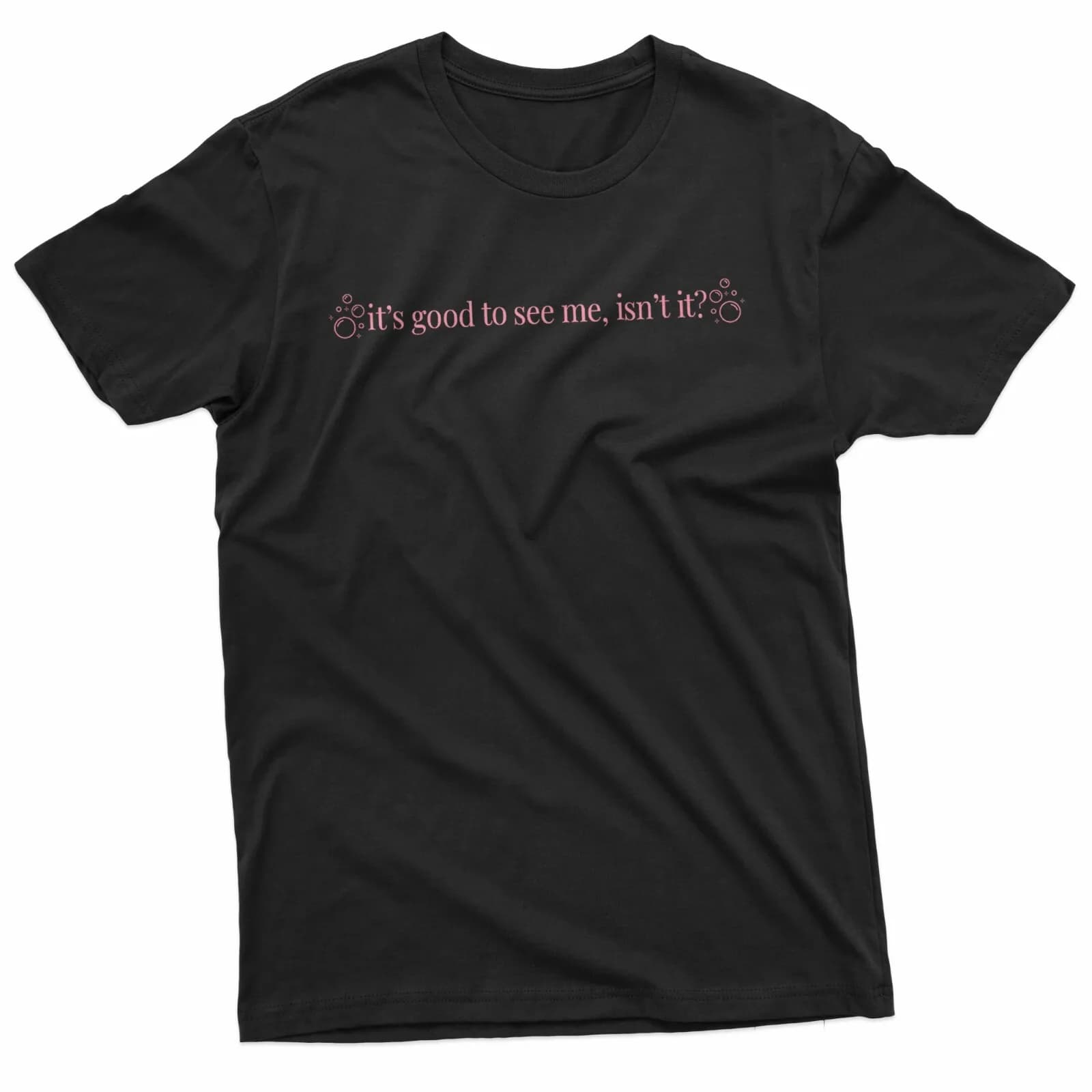 Mi fa piacere vederti, giusto? T-shirt casual per l'uso quotidiano
