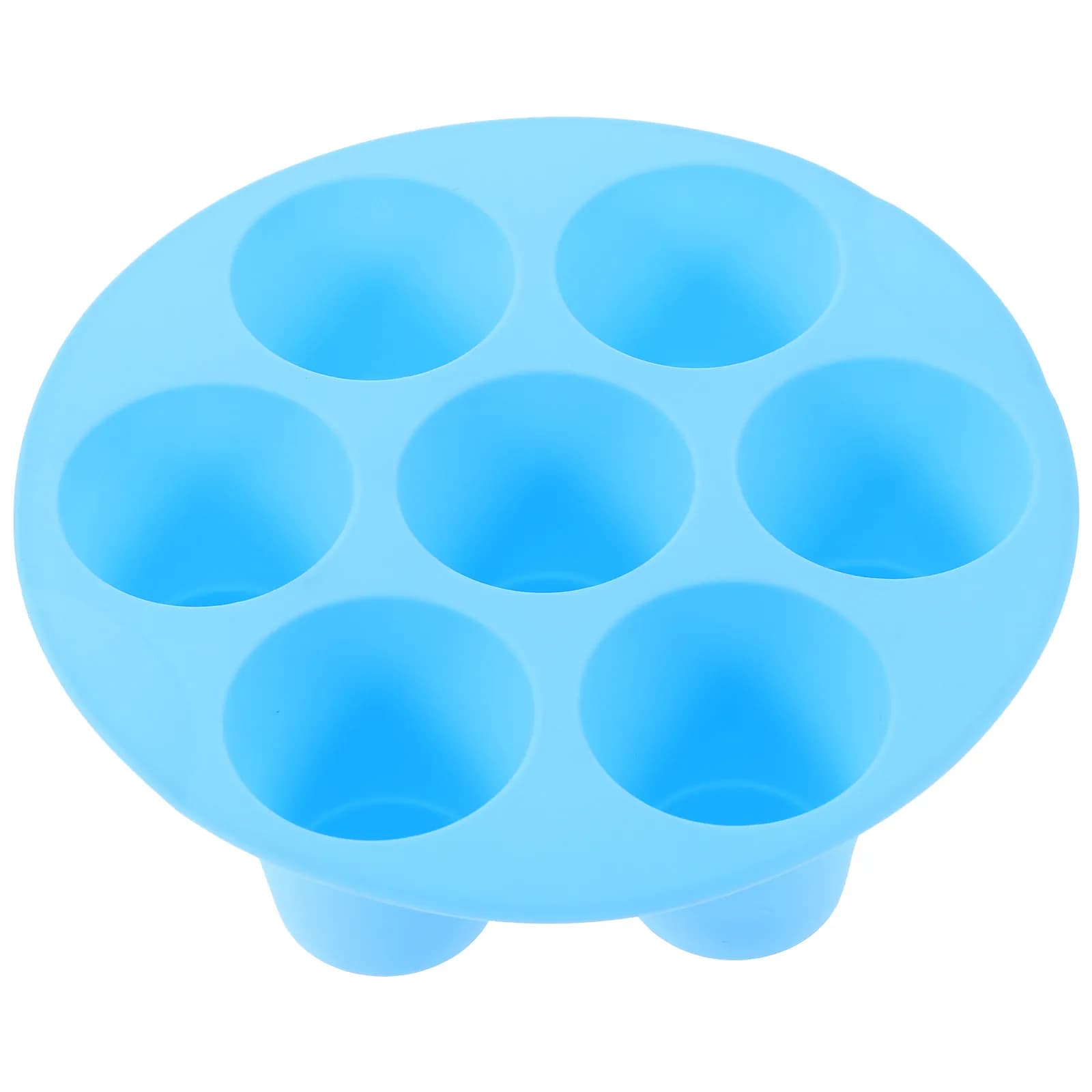 Multi-Cavity Silicone Muffin Cake Mold Non-Stick Baking Tray for Air Fryer Oven Microwave Freezer Compact Storage Easy