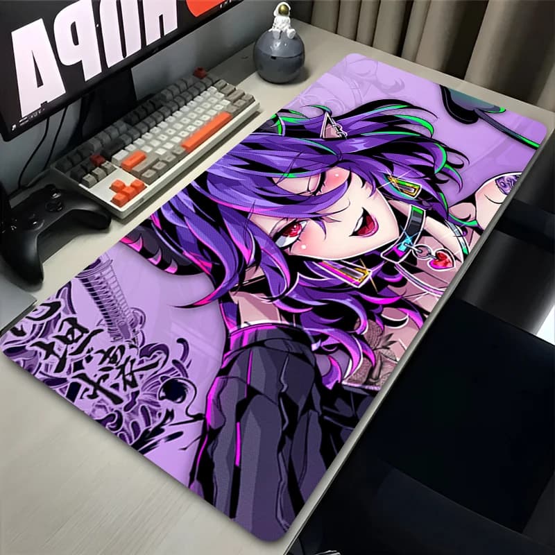Anime Sexy Girls Mouse Pad Yuzuriha Revy Computer Keyboard Pad Larger XL XXL Desk Mat PC Gaming Accessories Gamer Home Mousepad