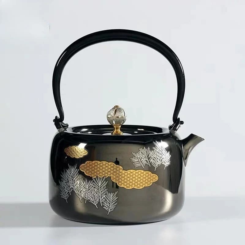Stainless steel kettle household large-capacity teapot electric ceramic stove tea maker