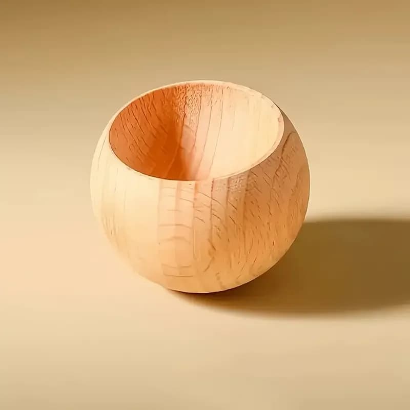 Figurina diffusore portatile in legno, decorazione aromatica in legno