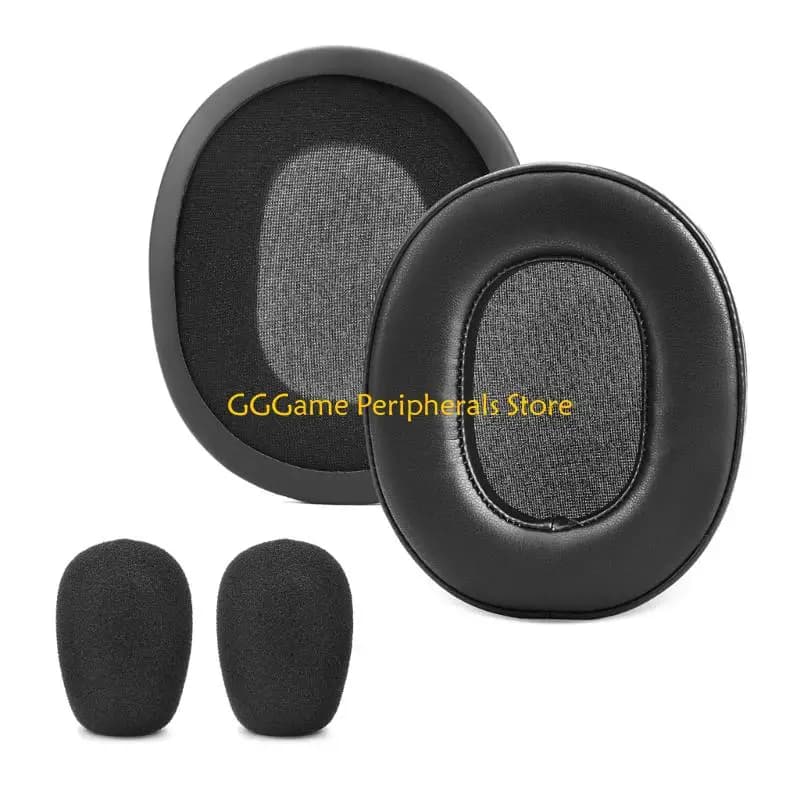 U55B Replacement Ear Cushions For V2X Gaming Headsets Earpads with Mic Windscreen
