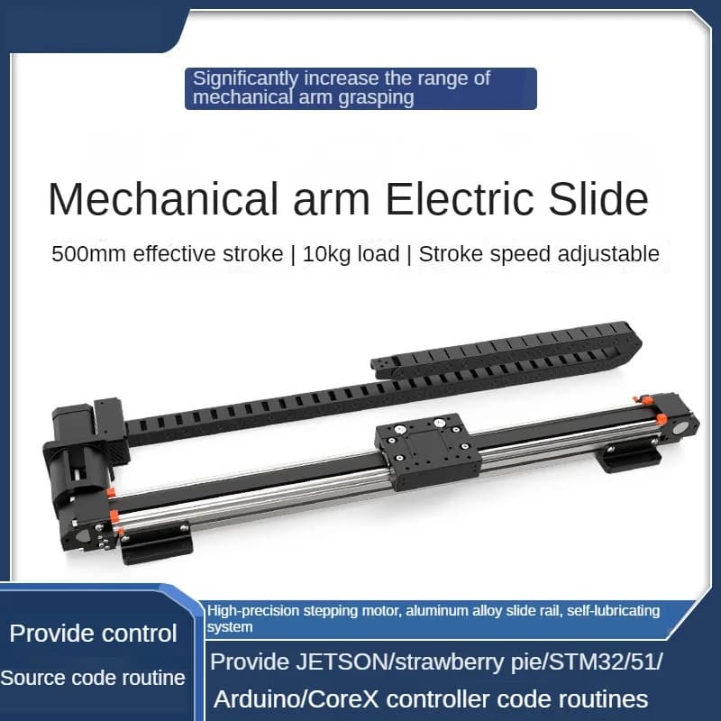 Electric Slide Binary for MaxArm Open Source Robotic Manipulator with 5-axis robot arm for Arduino and AI Python programmable robot