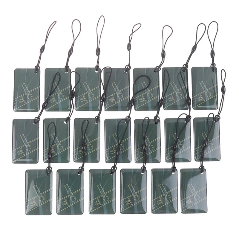 【LM】10/20 Pezzi 13.56MHz Schede NFC RFID S50 1K Riscrivibili, Tag UID Modificabili, Badge, Portachiavi, Token per Cloner