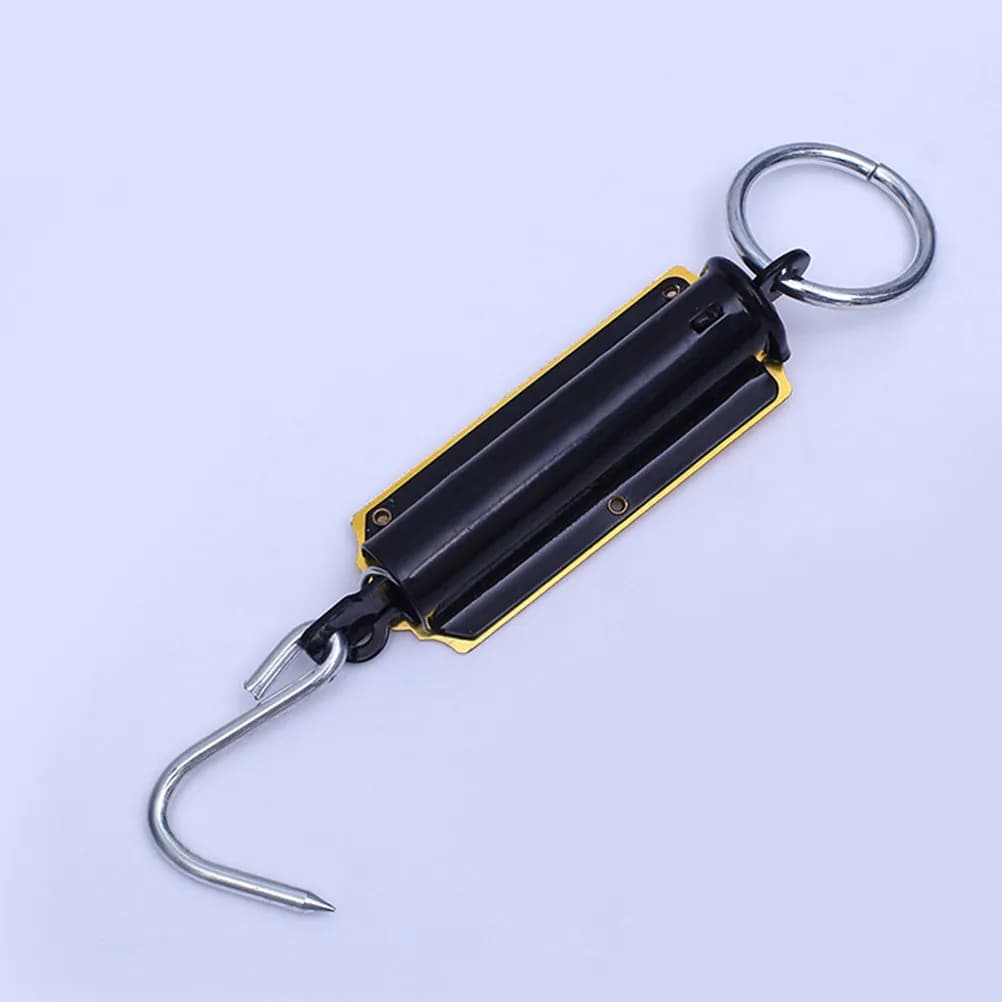 Bilancia Digitale Portatile da 12Kg con Gancio e Righello per Cucina, Famiglia, Pesca, Bagagli e Viaggi