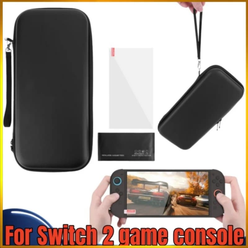 Borse portaoggetti portatili per console di gioco Switch 2 e accessori Custodia da trasporto Borsa da viaggio protettiva in tessuto Oxford Custodia per gamepad
