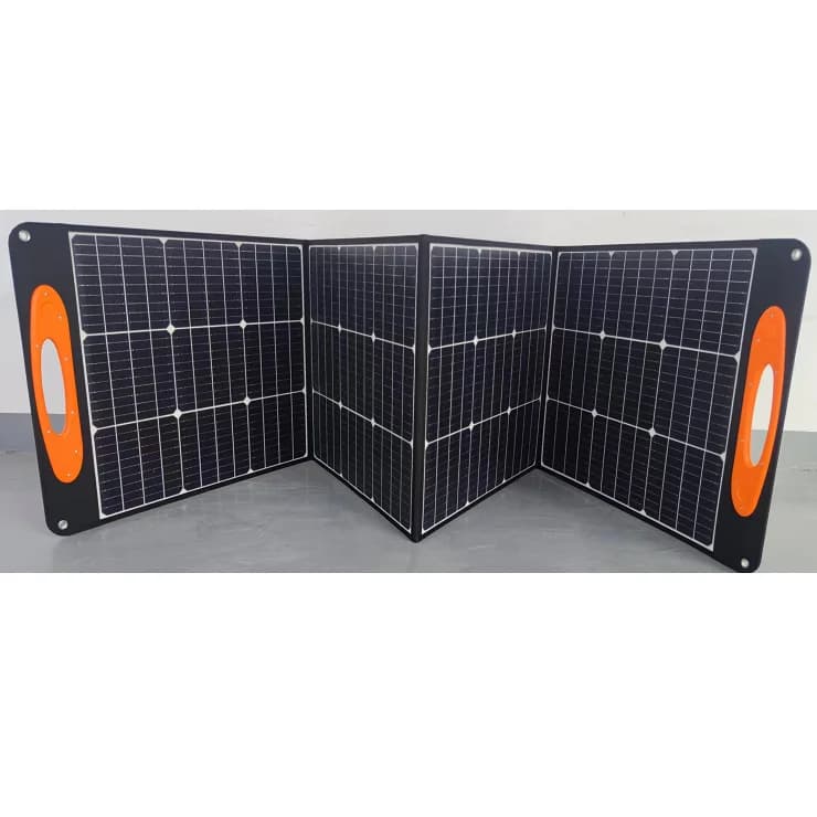 Foldable Solar Panels200W Monocrystalline Solar Panel 20V 5A Portable Foldable No Battery Outdoor Hiking 23% Efficiency
