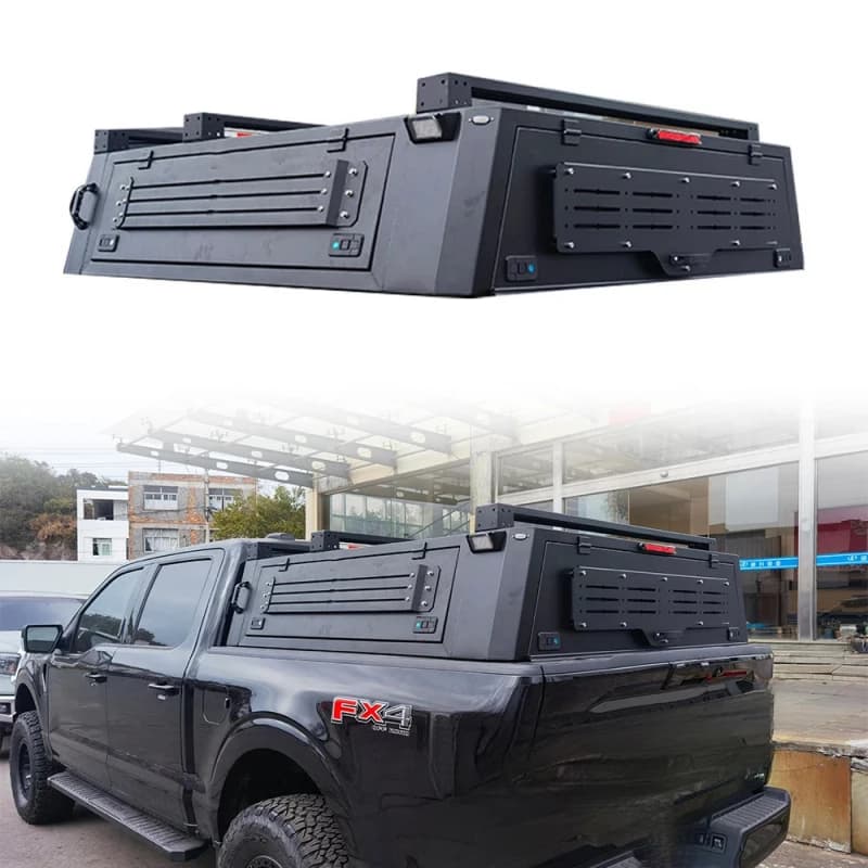 Copertura per cassone pick-up 4x4 con tettuccio rialzato