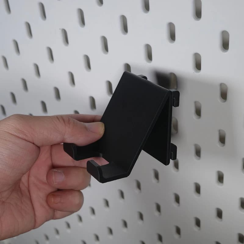 1pcs Mobile Holder For Hole Board Thick Perforated Board Mobile Phone Stand For Xbox PS5 Game Controller Home Accessories