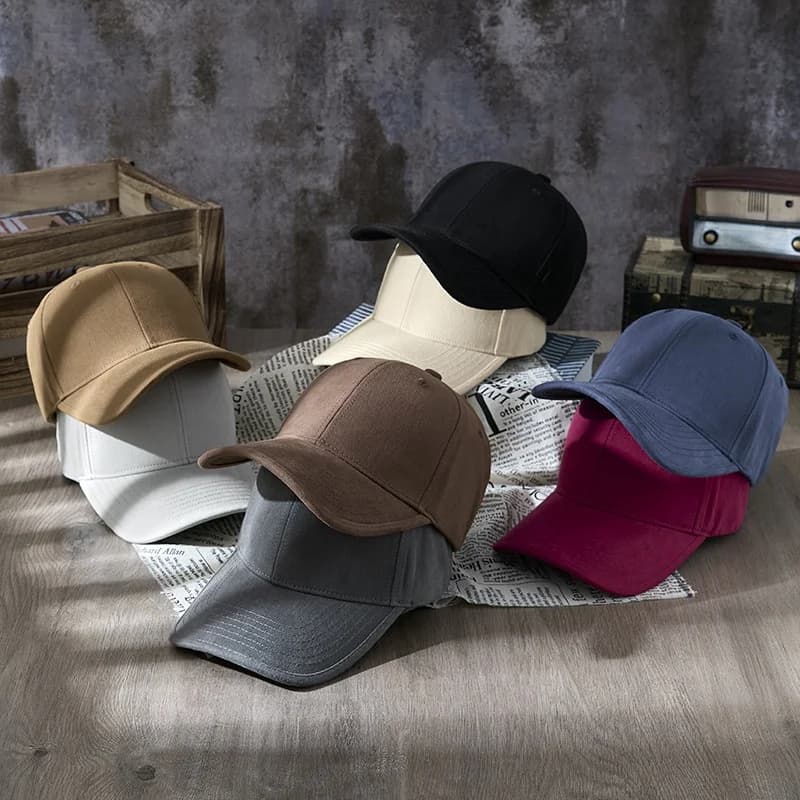 Men's Large Head Circumference Baseball Cap Sunshade Wide Brim Hat Duckbill Cap Outdoor Fashion Accessory