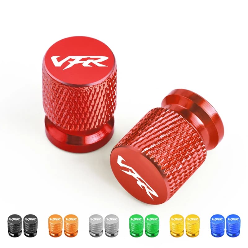 2 Pezzi Tappi Coprivalvola Ruota Moto CNC per VFR 800 VFR800 2014 - 2018 Accessori VFR800X