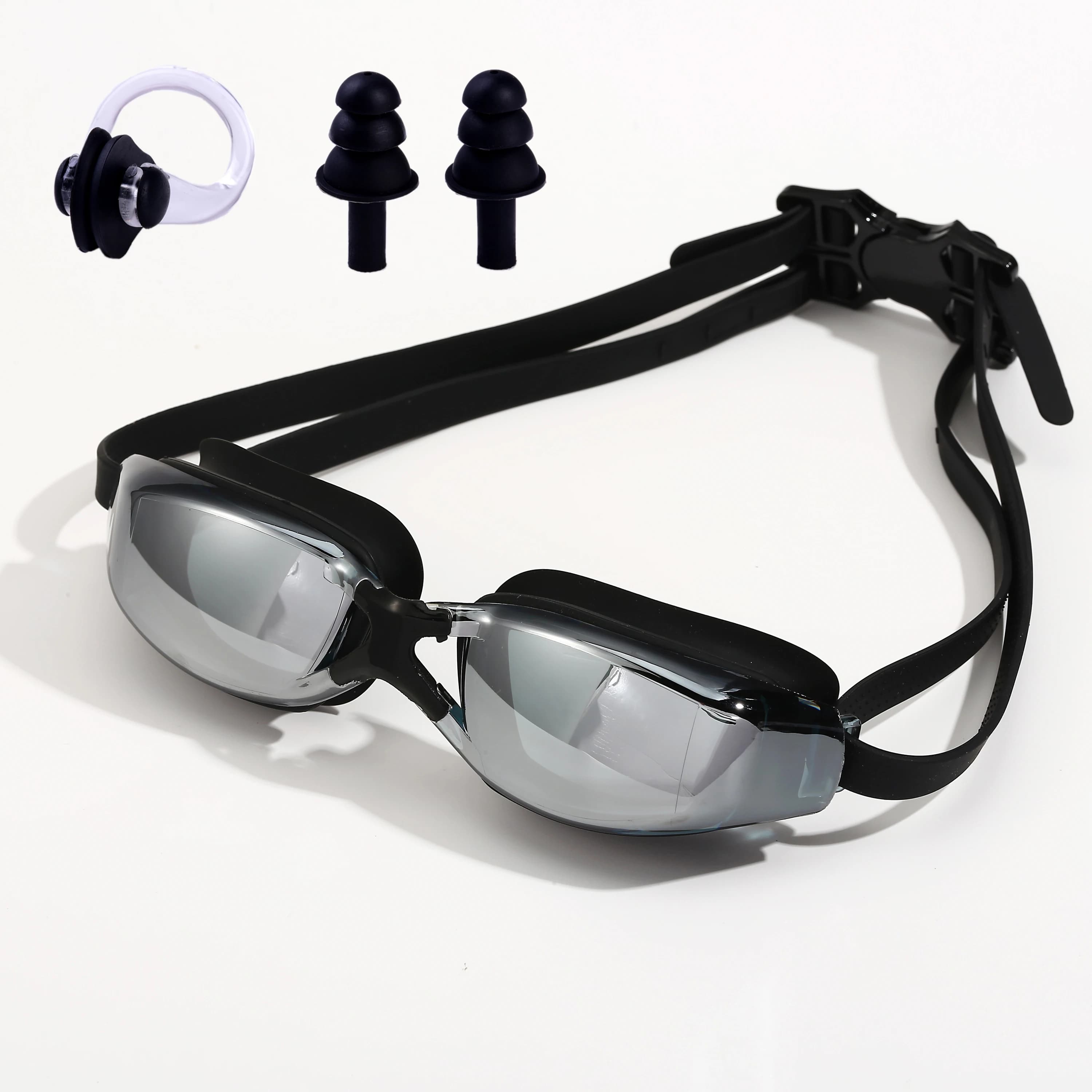 Men's Swimwear Waterproof Silicone Swimming Glasses Women's Scuba Diving Glasses For Adults