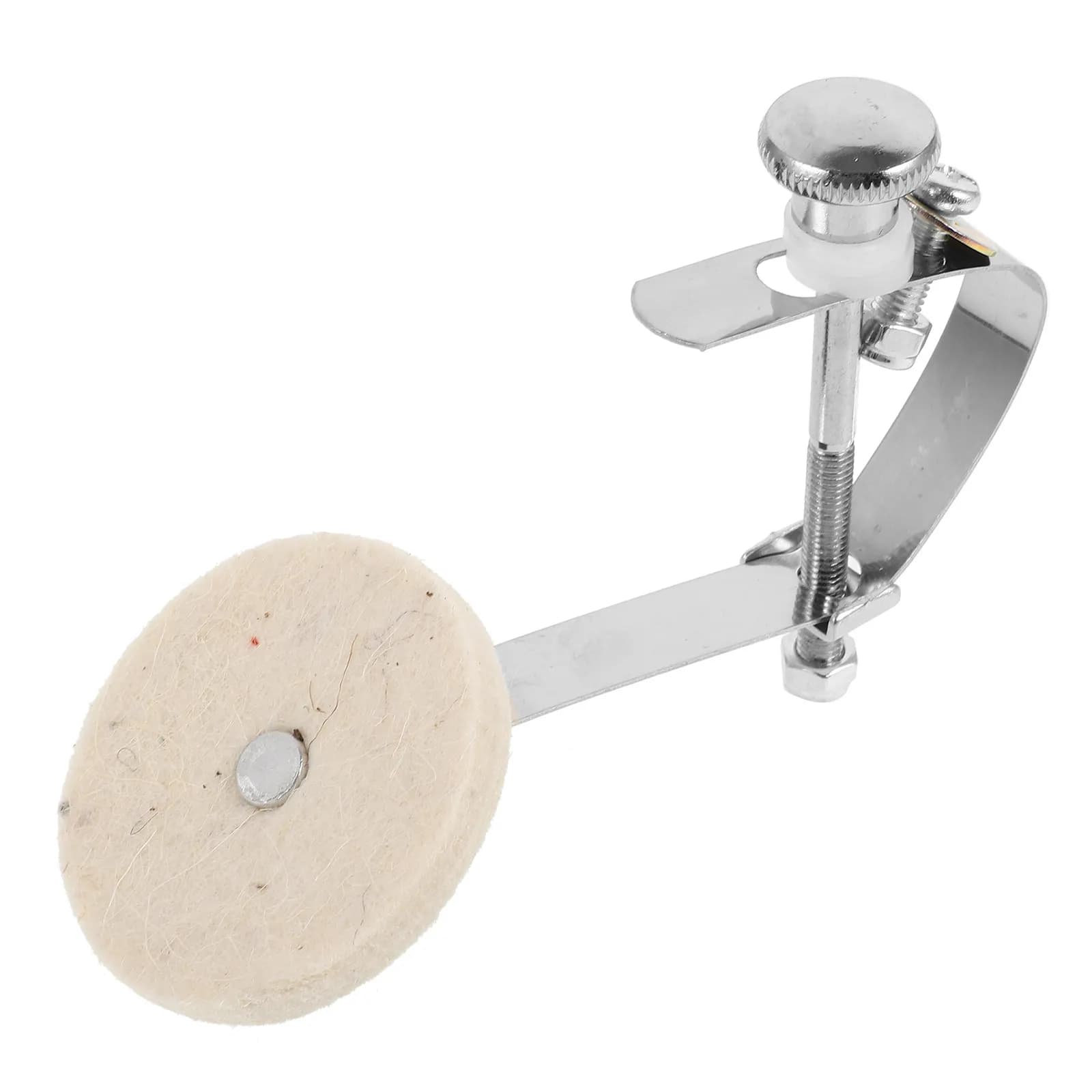 Pad Smorzante per Rullante in Ferro Argentato - Elimina i Suoni Sovraordinari, Controllo del Rumore, Accessori per Batteria, Pratica Portatile