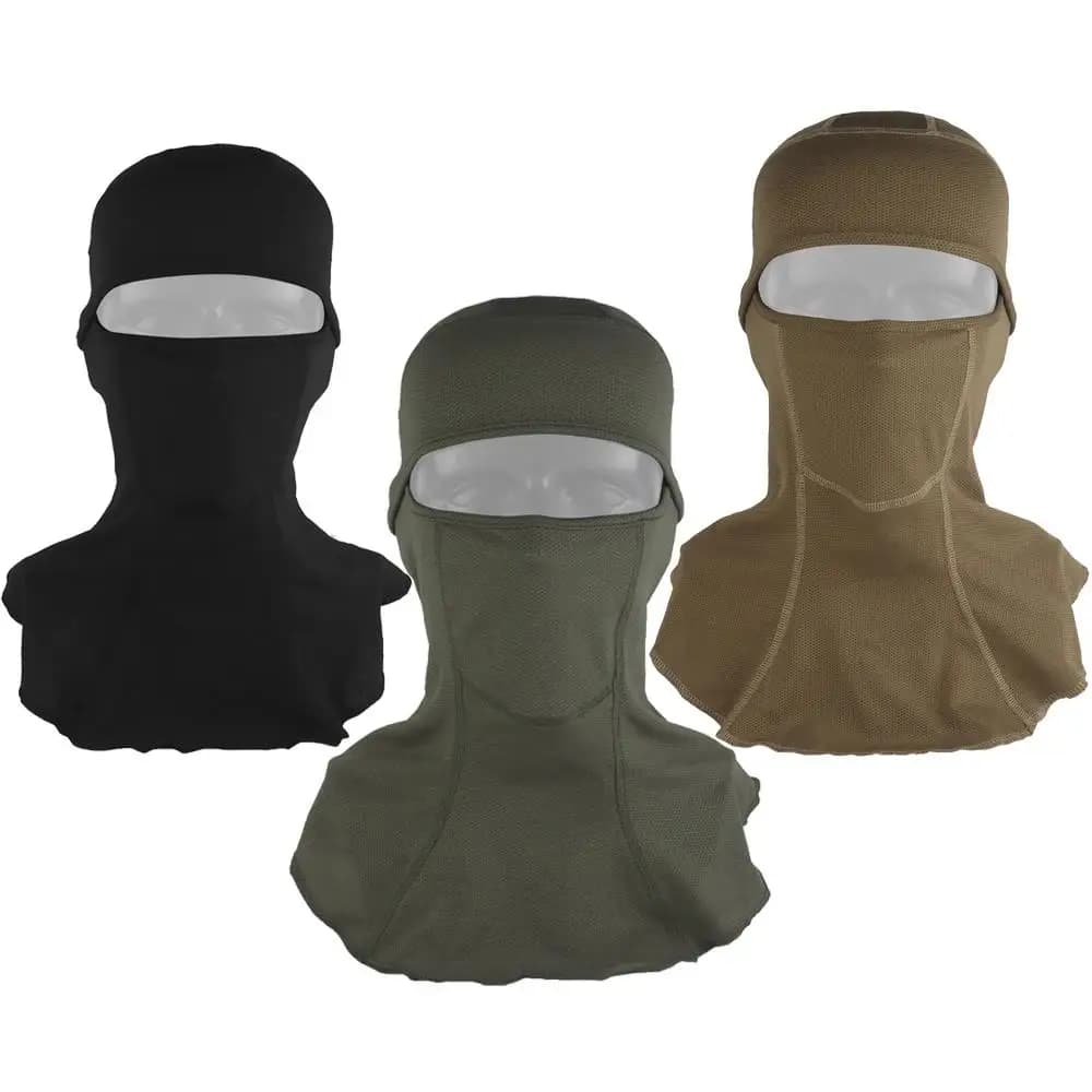 Sciarpa integrale Maschera Caccia all'aperto Sci Ciclismo Collo invernale Scalda testa Copricapo Tattico Airsoft Cap Casco Fodera Gear