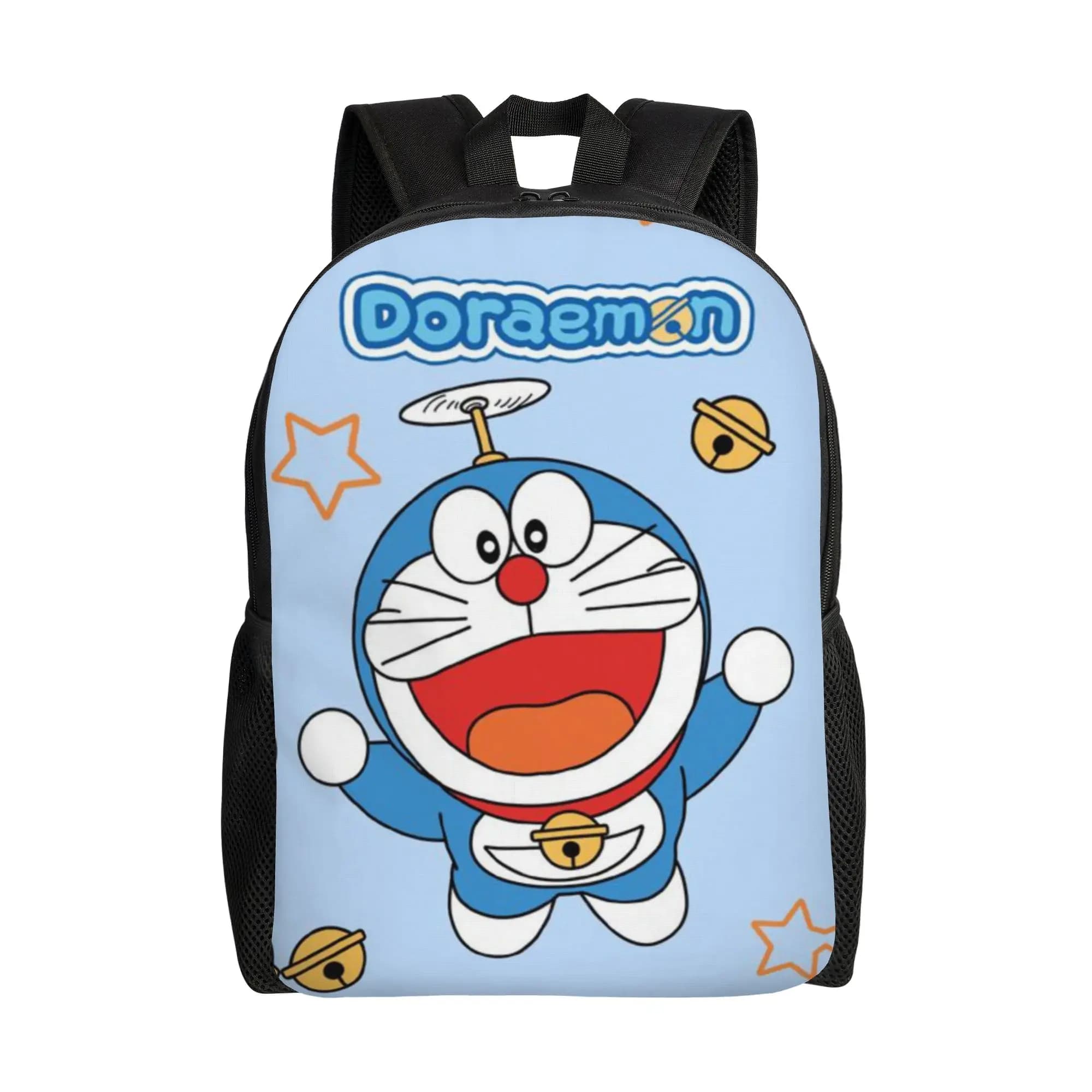 Zaino Blu Hero per il Ritorno a Scuola, Zaino Cool per Studenti Doraemon