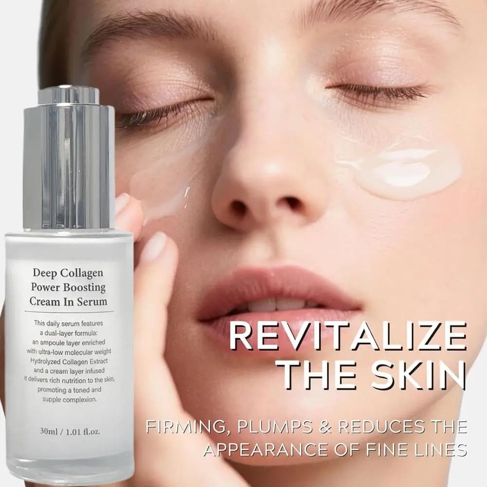 Serum Booster to Collagen, Niacinamide and Hyaluronic Acid, Regenerating Face Essence for All Skin Types