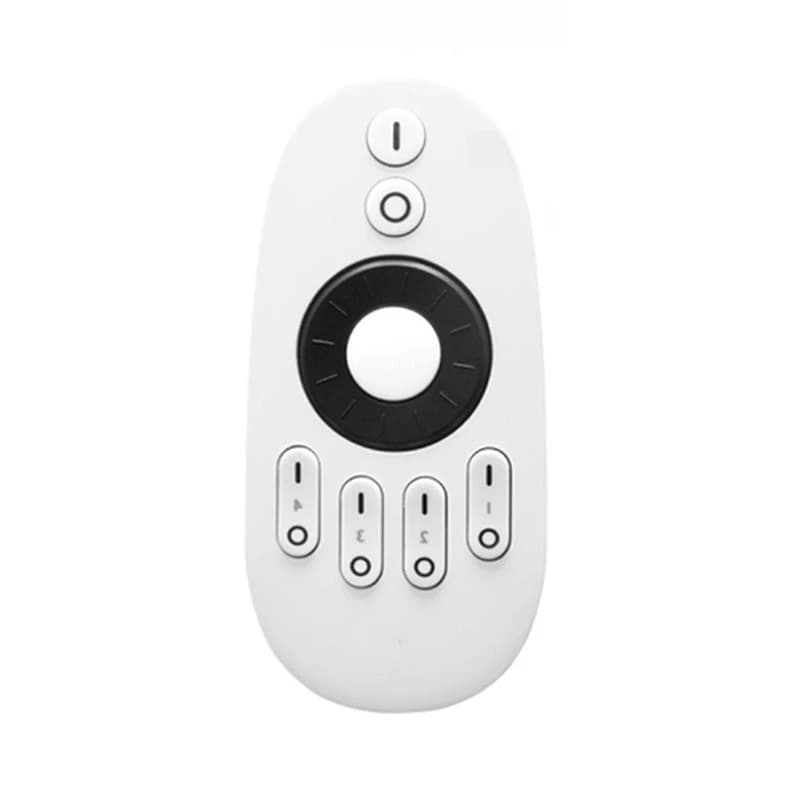 2.4Ghz 4 Zone Rotating Wheel/Button Remote Touch RF Wireless CCT Remote Control LED Strip Controller FUT006-Hot