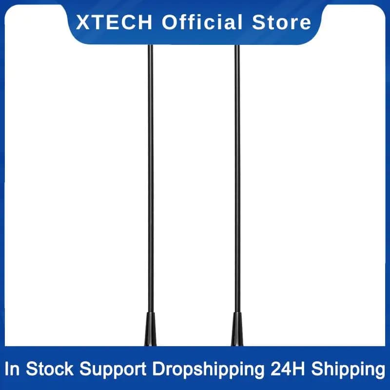 XTECH 2X RHD771 Walkie Talkie Antenna SMA-F Dual Band VHF UHF 144/430 Per Radio bidirezionale Retevis RT7 RT21 RT5 RT5R Baofeng