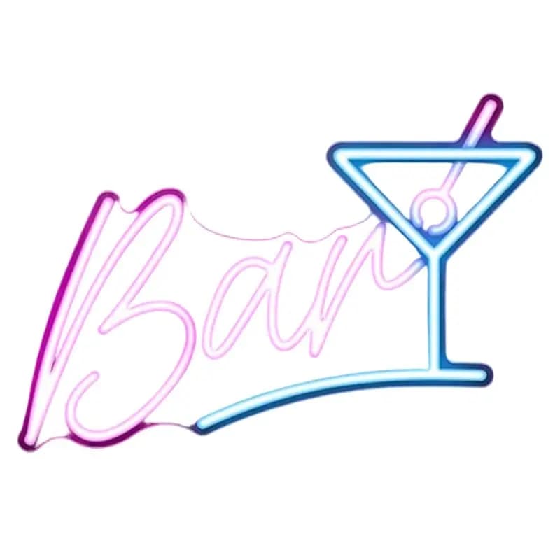 Insegna a barra LED FYBL per pub, per bar domestici, insegna al neon per cocktail party, migliori regali, decorazioni illuminate per interni ed esterni