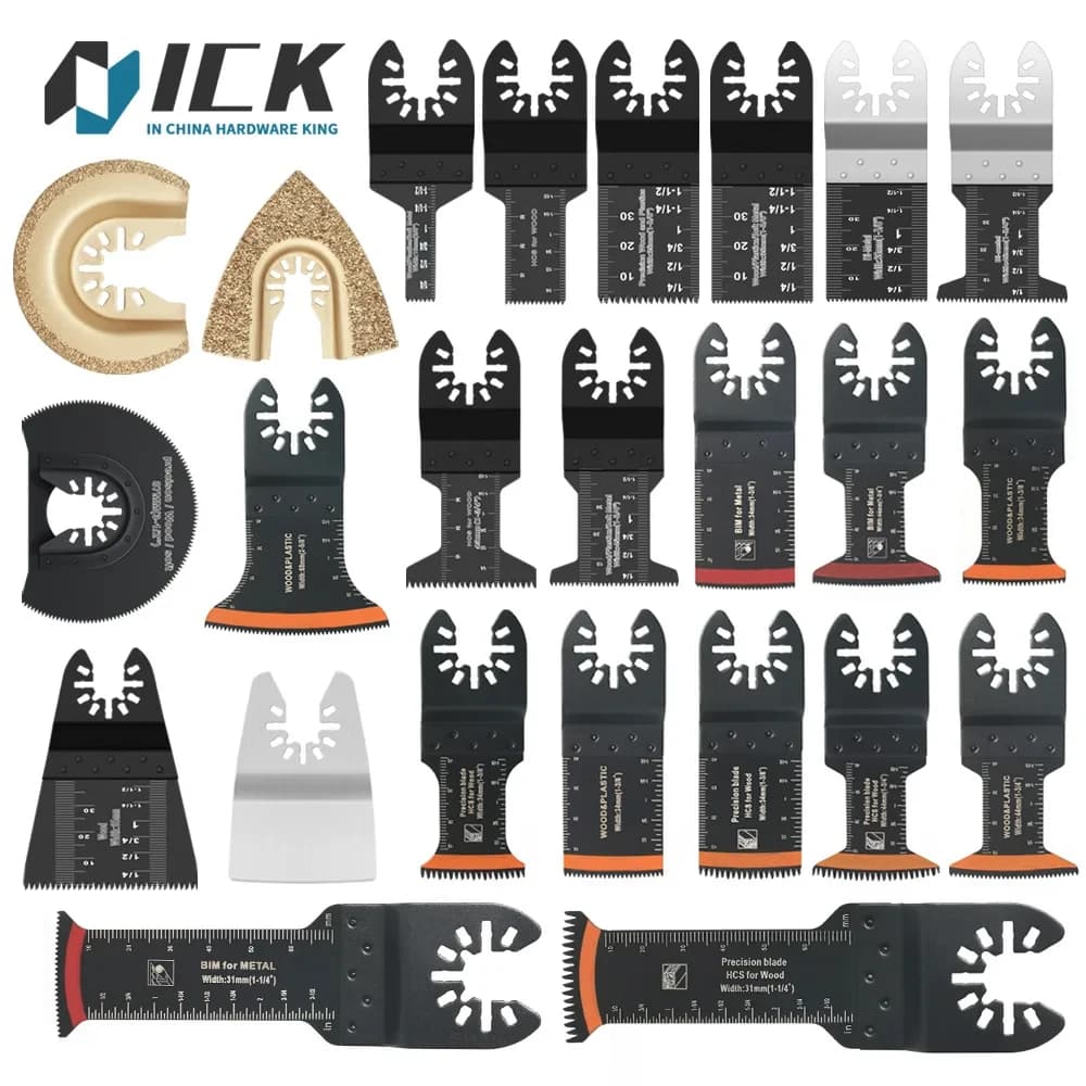 Lame per sega universali multifunzione Taglierina oscillante a sgancio rapido DeWalt Bosch Accessori Ugelli per utensili elettrici per restauratori