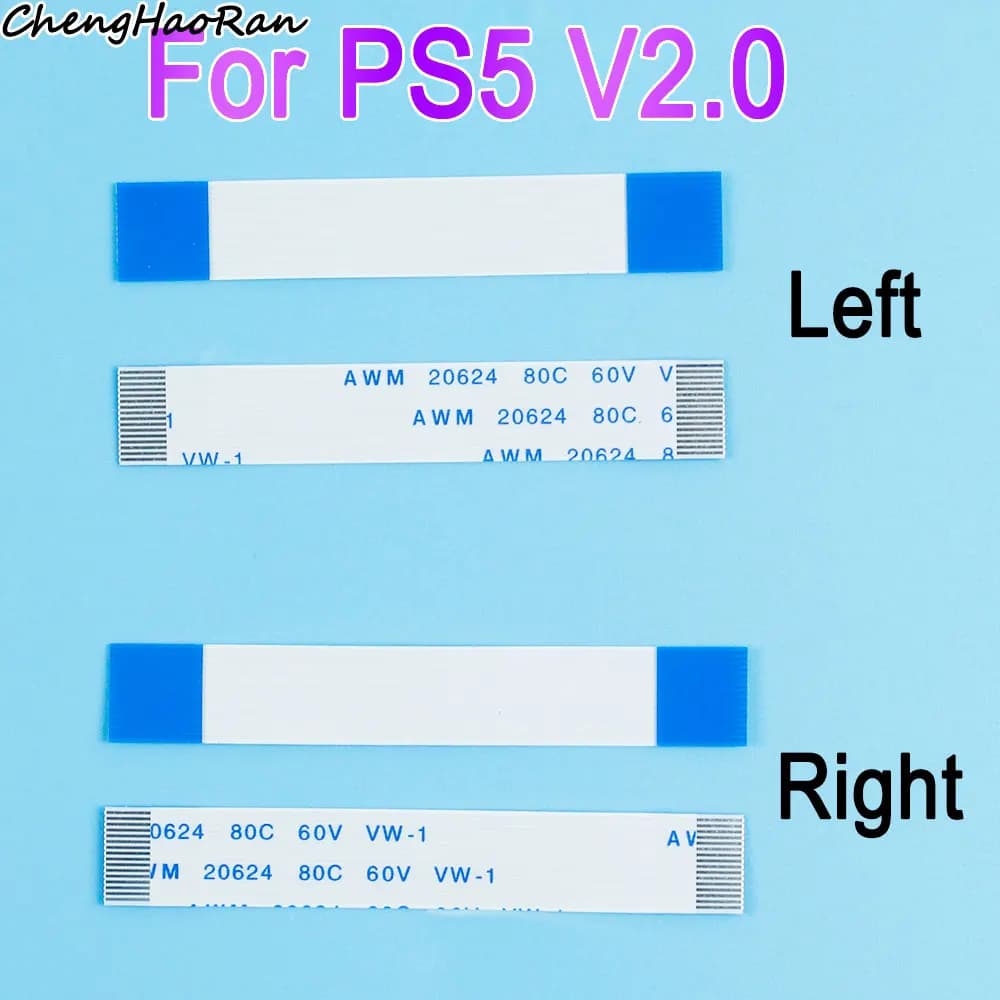 5/10 Pcs Cavo Della Flessione L1 L2 R1 R2 Cavo A Nastro di Collegamento Per PS5 V2.0 LR Sinistra e Destra Joystick Piastra del Cavo parti di ricambio