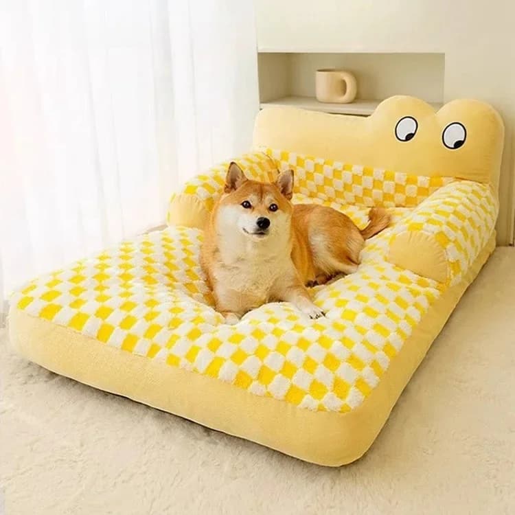 Pet Autunno e Inverno Casa per cani Caldo letto per cani rimovibile e lavabile Divano per cani Tappetino invernale Tappetino per dormire