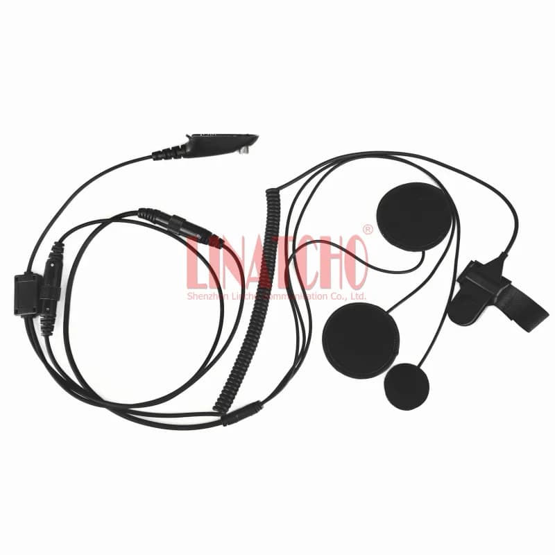 Dito PTT PRO5150 PRO5350 PRO5450 GP328 GP338 Radio bidirezionale Walkie Talkie Auricolare Casco Auricolare