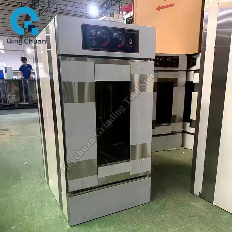 Scatola per la fermentazione dell'impasto Panini per pasta al forno commerciali Mantou Macchina per la fermentazione a sei strati completamente automatica in acciaio inossidabile di Mare