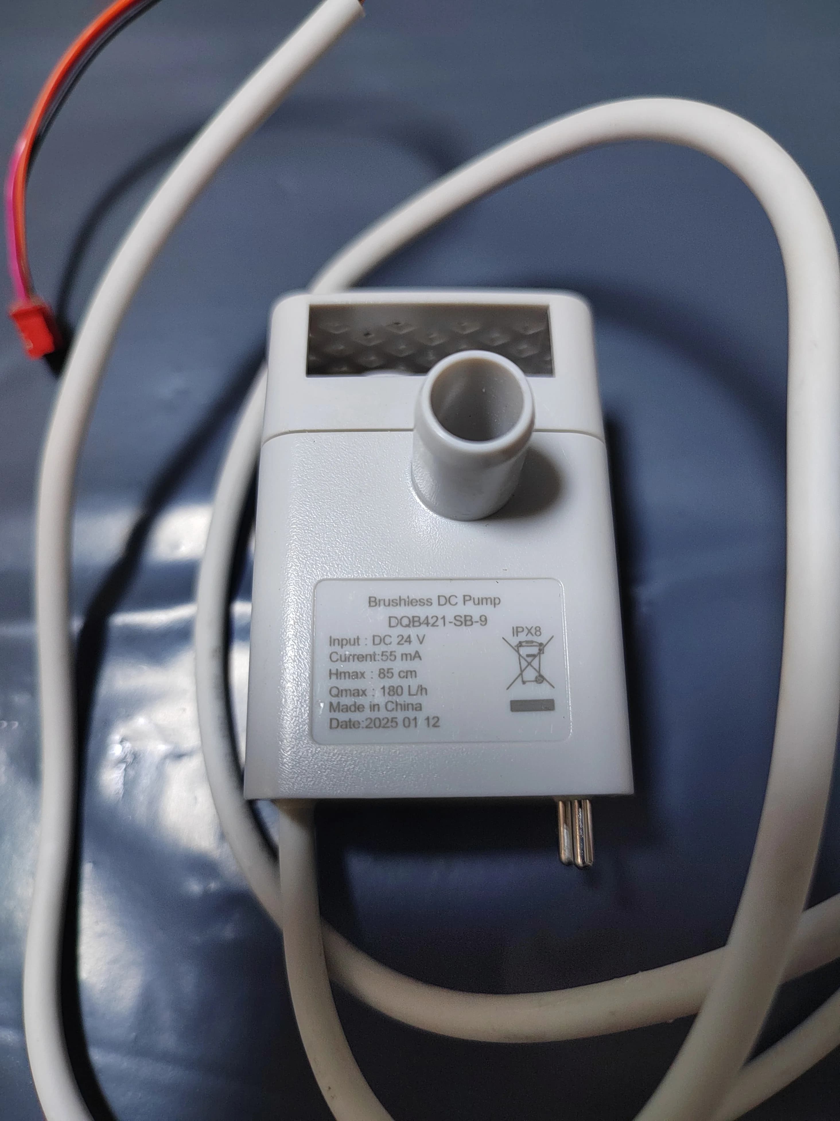 Pompa dell'acqua 24V/12V per umidificatore Mijia Mist-Free 3-800, ricambi DQB421-SB-9, scheda madre di alimentazione, parti di riparazione pompa dell'acqua