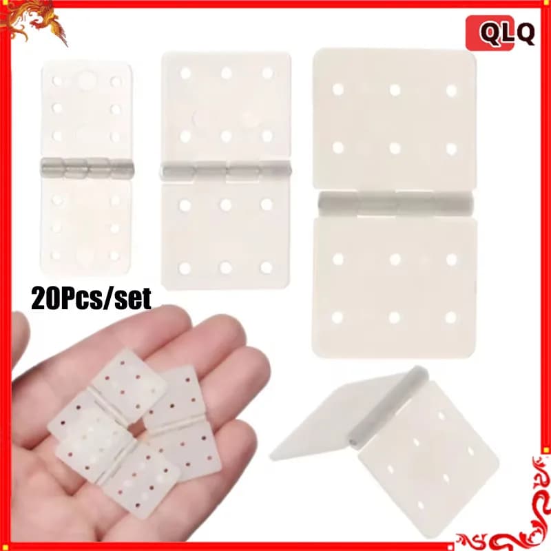 20 pz Nylon e Cerniera Pinnese per RC Aereo Aileron Parti di Collegamento Aeromodellismo Modello Accessori FAI DA TE KT su27 ala fissa