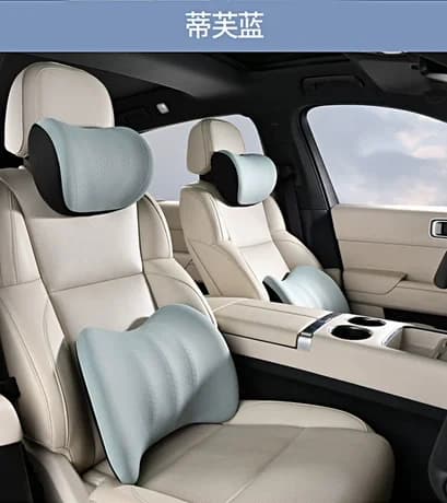 Poggiatesta per Auto, Cuscini per Auto, Supporto Lombare in Memory Foam per Sedile Guida, Accessori per Cuscini e Supporti per il Collo