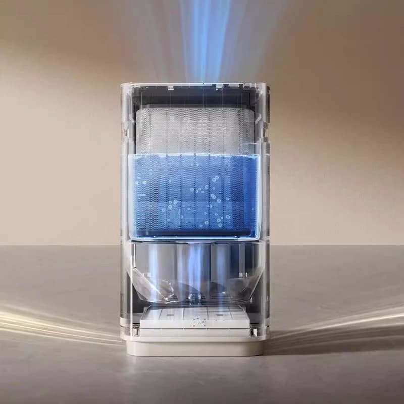 Purificatore d'Aria Senza Nebbia DREAME H40 - Purificatore d'Aria Silenzioso a Evaporazione a Freddo per Camere dei Bambini e Uso Domestico