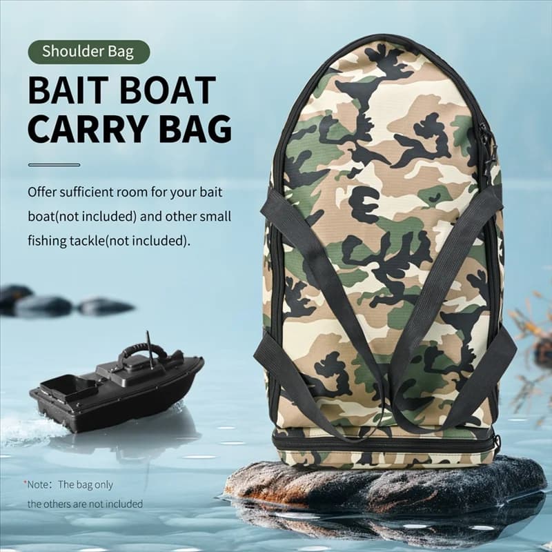 FSTE-Large Capacity Bait Boat Carrying Bag, Suitable For Bait Boat, Storage Bag, Fishing Rod And Reel Tackle Bag