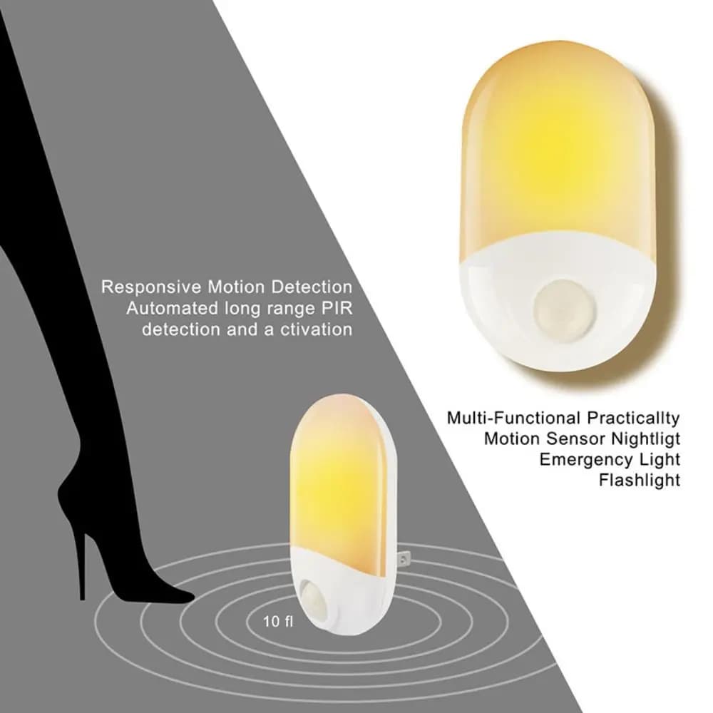 Luce Notturna LED con Sensori Intelligenti, Illuminazione Delicata per Bambini, Lampada da Scrivania Decorativa