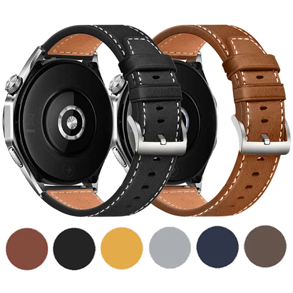 Per cinturino orologio Realme 20mm 22mm cinturino di ricambio in pelle per Realme Watch S 2 3 Correa Watch S 2 3 Pro braccialetti aziendali