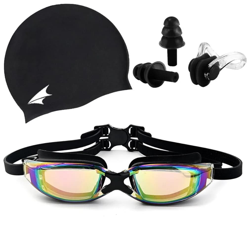 Fanceey Adult Swimwear Waterproof Silicone Swimming Pools Electrolytic Antifog Sports Entertainment Training