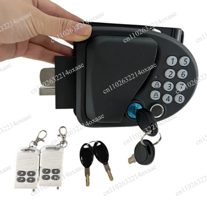 Serrature intelligenti per porta posteriore di roulotte, camper, rimorchi Chuan Shun Datsun Iveco, con controllo remoto tramite impronta digitale e password.