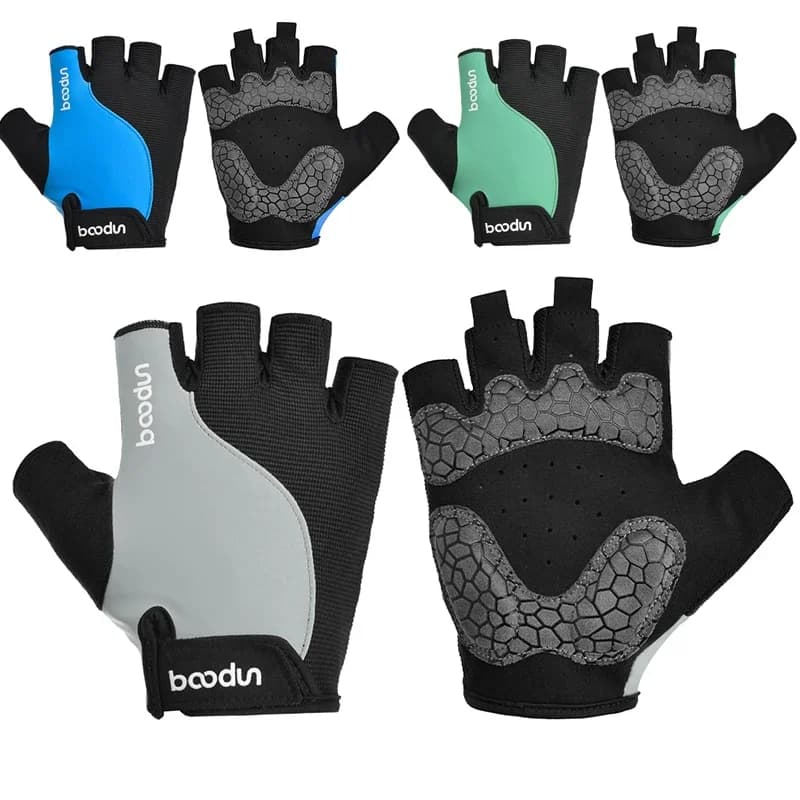 Half Finger Fitness Gloves with Breathable Palm Design, Non Sweating, High Elasticity, Quick Drying Fitness Training Gloves
